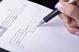 Rhodia Dot Pad - Black - Matrice Points 5mm - 16.5 x 12.5