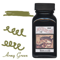 Noodler's Ink Refills Army Green  Bottled Ink