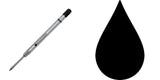 Monteverde Ballpoint Refill - Capless Gel Parker Style - Black - Broad Point