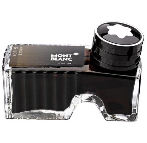 Montblanc Refills Toffee Brown 60ml  Bottled Ink