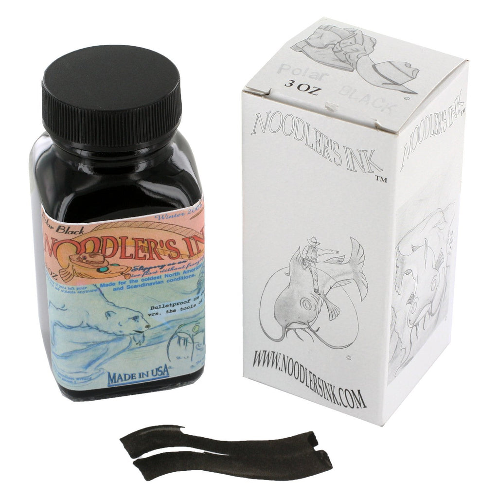 Noodler's Ink Refills Polar Black 3oz.  Bottled Ink
