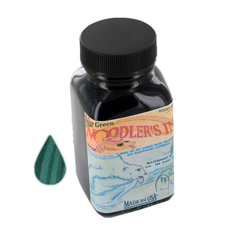 Noodler's Ink Refills Polar Green 3oz.  Bottled Ink