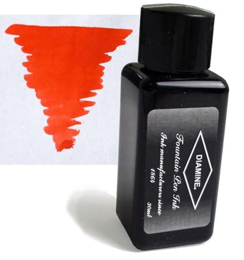 Diamine Refills Wild Strawberry 30mL  Bottled Ink