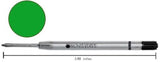 Monteverde Parker-Style Capless Green Fine Point Gel Pen Refills