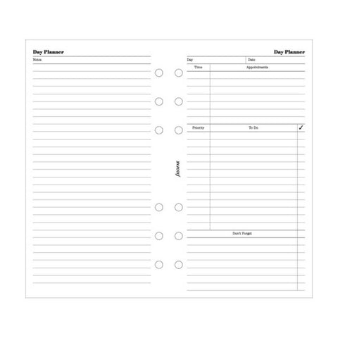 Filofax - Undated Day Planner - Personal Size