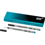 Montblanc Refills Barbados Blue 2 Pack Medium Point Rollerball Pen