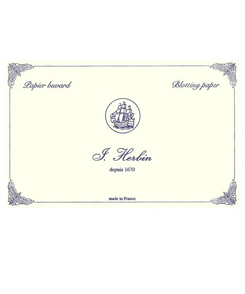 Herbin Blotter Paper Refills - 10 Sheets - White