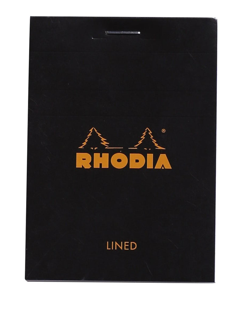 Rhodia Staplebound - Notepad - Black - Lined - 3 x 4