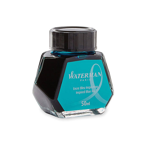 Waterman Fountain Pen Bottled Ink - Inspired Blue