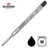Aurora Refills - Long Life - Black - Medium Point - Ballpoint Pen