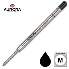 Aurora Refills - Long Life - Black - Medium Point - Ballpoint Pen