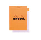RHODIA RHODIA PAD LINED ORANGE 80S 3X4