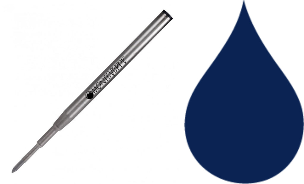 Montblanc Refills by Monteverde - Blue/Black - Fine Point - Gel Pen