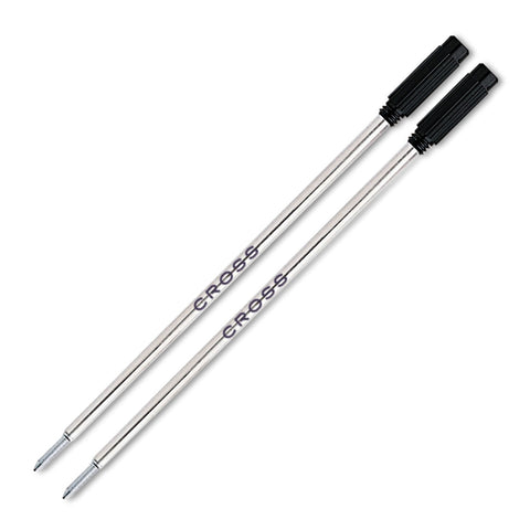 Cross Black Fine Point Ballpoint Pen Refill ( Pack of 2)