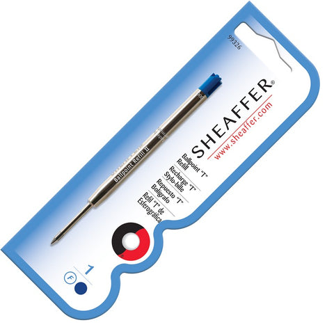 Sheaffer Blue "T" Type Fine Point Ballpoint Pen Refill