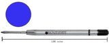 Monteverde Gel Pen Refill - Capless Parker Style - Blue - Fine Point