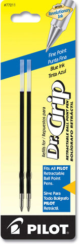 Pilot Refills Blue - 2 Pack Fine Point Ballpoint Pen
