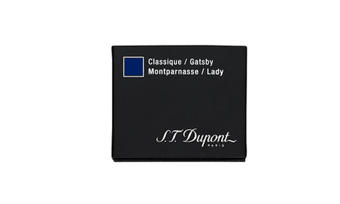 S.T. Dupont Refills Royal Blue for Classique/Lady & Gatsby  Fountain Pen Cartridge