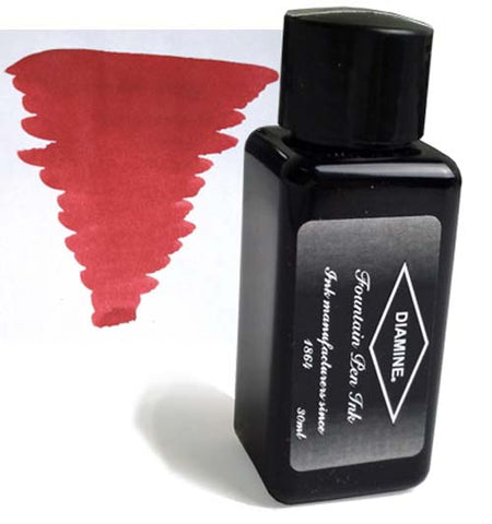 Diamine Refills Crimson 30mL  Bottled Ink