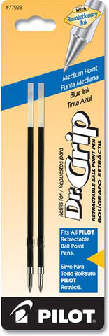 Pilot - Refills - Blue - 2-Pack - Medium Point - Ballpoint Pen