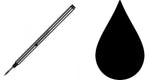 Montblanc Refills By Monteverde - Rollerball Pen -  Black - Fine Point