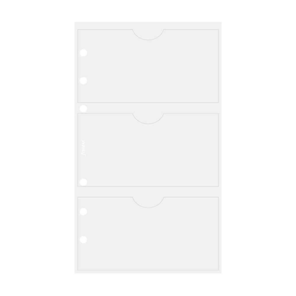 Filofax - Financial  Business Visiting Card Holder - Personal Size
