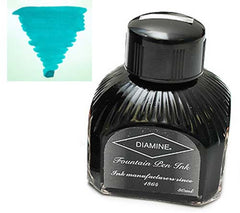 Diamine Refills Marine  Bottled Ink 80mL