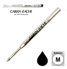 Caran D'ache - Ballpoint Refills - Goliath Refill - Medium Point - Black