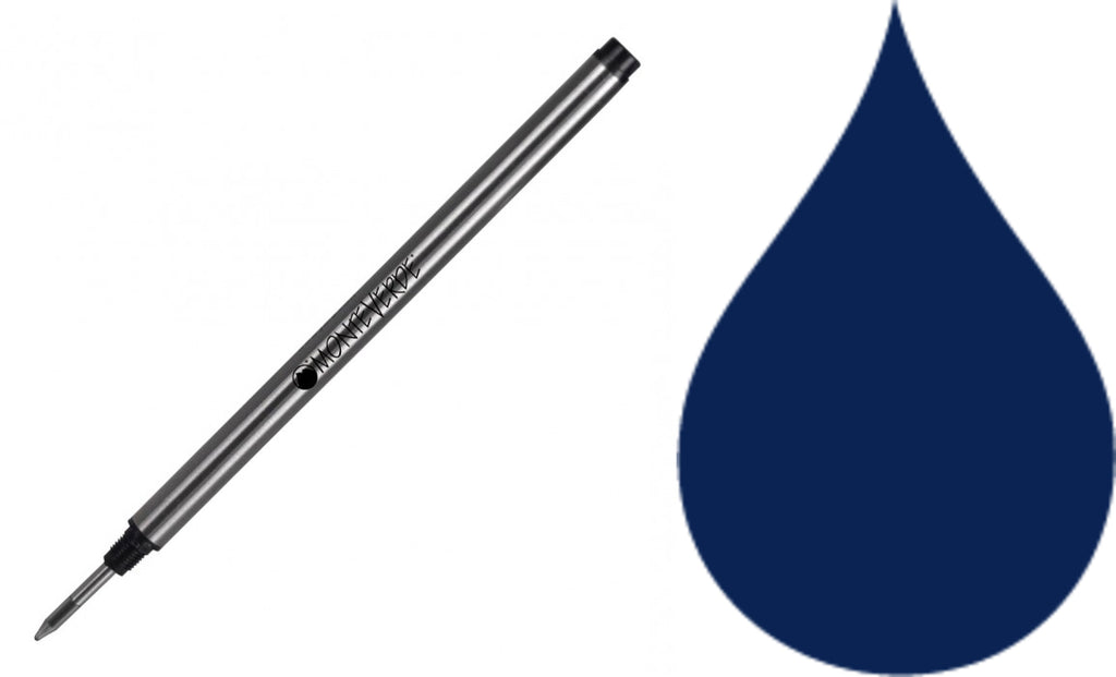 Montblanc Refills By Monteverde - Rollerball Pen - Blue Black - Fine Point