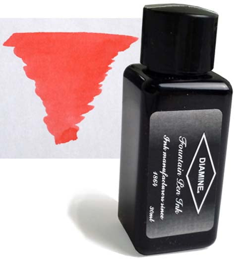 Diamine Refills Passion Red 30mL  Bottled Ink