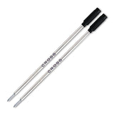 Cross Black Medium Point Ballpoint Pen Refill ( Pack of 2)