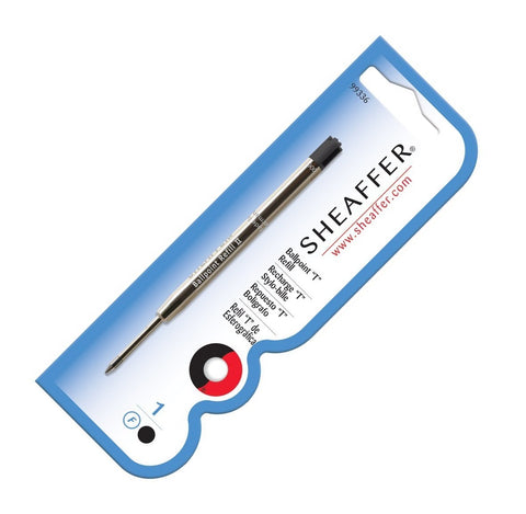 Sheaffer Black "T" Type Fine Point Ballpoint Pen Refill