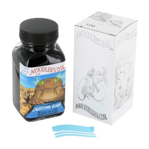 Noodler's Ink Refills Lightning Blue  Bottled Ink