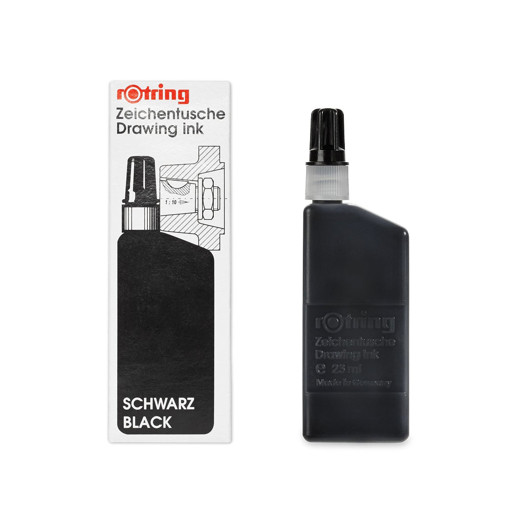 Rotring Refills - Isograph Liquid Ink 23ml - Black