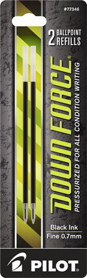 Pilot Refills Black - Fits Down Force Fine Point Ballpoint Pen