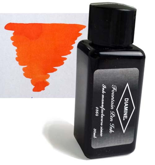 Diamine Refills Pumpkin 30mL  Bottled Ink