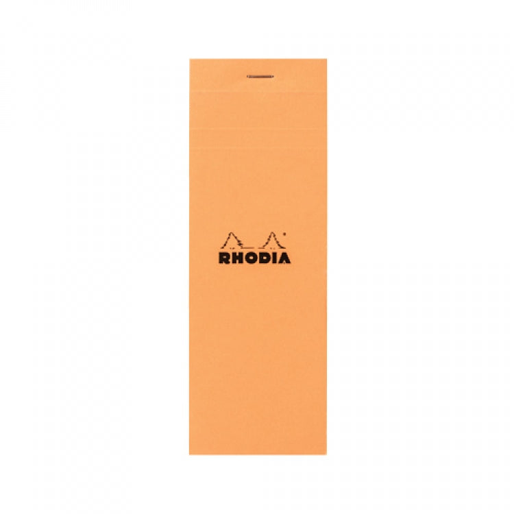 Rhodia Staplebound - Notepad - Orange - Lined - 3 x 8.25