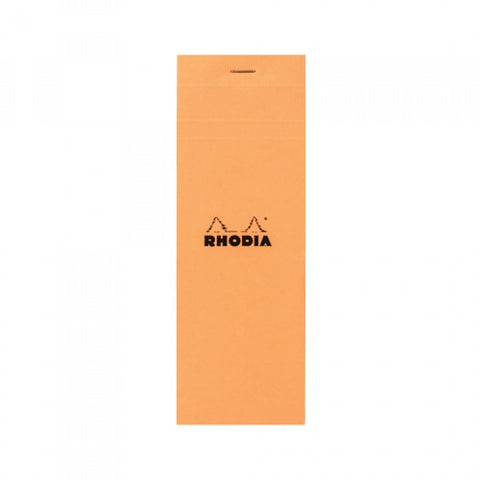 Rhodia Staplebound - Notepad - Orange - Lined - 3 x 8.25