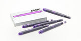 Lamy Refills Violet (Pack of 5) Fountain Pen Cartridge