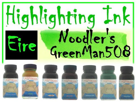 Noodler's Ink Refills St. Patty's Fire  Bottled Ink