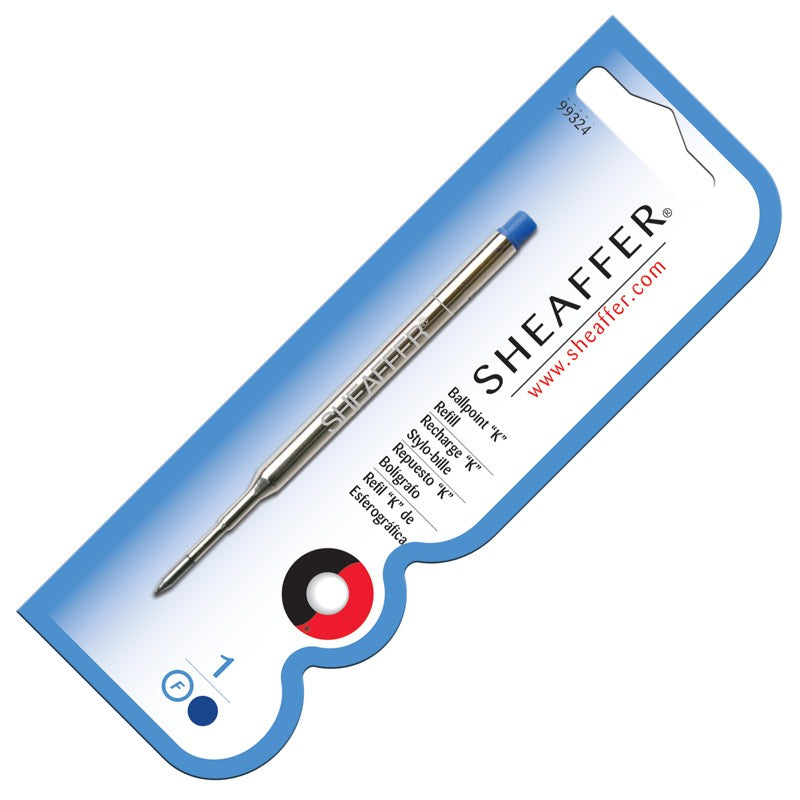 Sheaffer Blue "K" Type Fine Point Ballpoint Pen Refill