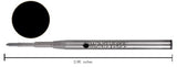 Montblanc Refills By Monteverde - Gel Pen - Black - Broad Point