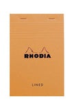 Rhodia Staplebound - Notepad - Orange - Lined - 4.375 x 6.375