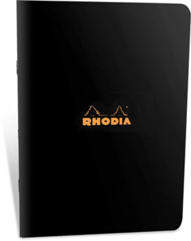 Rhodia Staplebound - Notebook - Black - Graph - 3 x 4.75