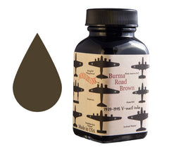 Noodler's Ink Refills V-mail Burma Road Brown  Bottled Ink