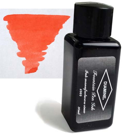 Diamine Refills Brilliant Red 30mL  Bottled Ink