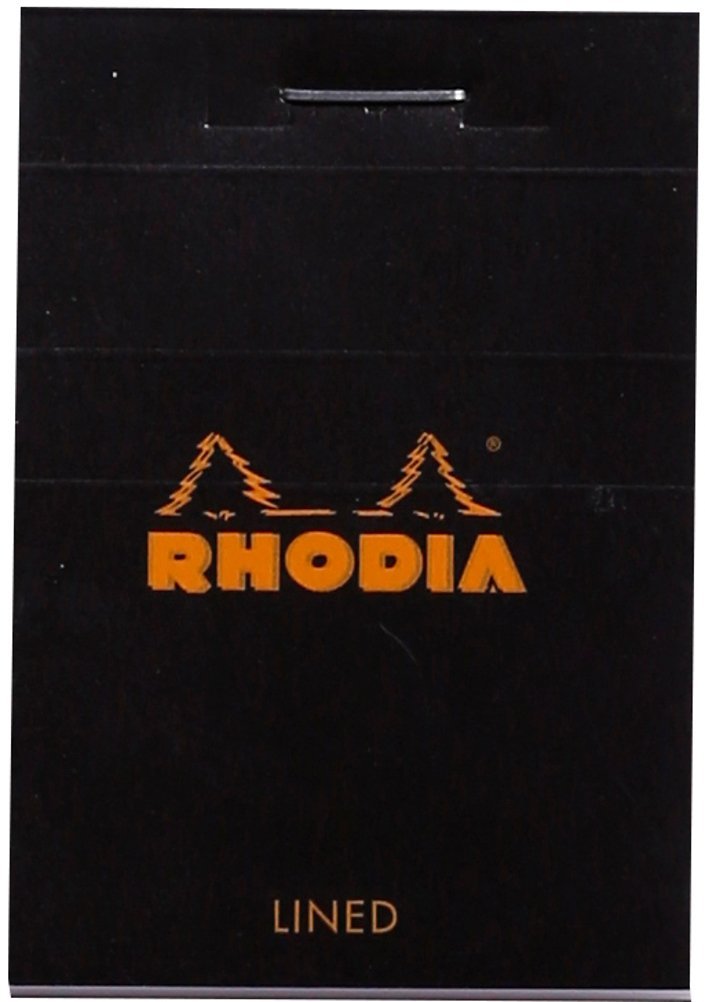 Rhodia Staplebound - Notepad - Lined - Black - 2 x 3