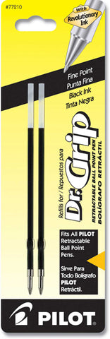 Pilot Refills Black - 2 Pack Fine Point Ballpoint Pen
