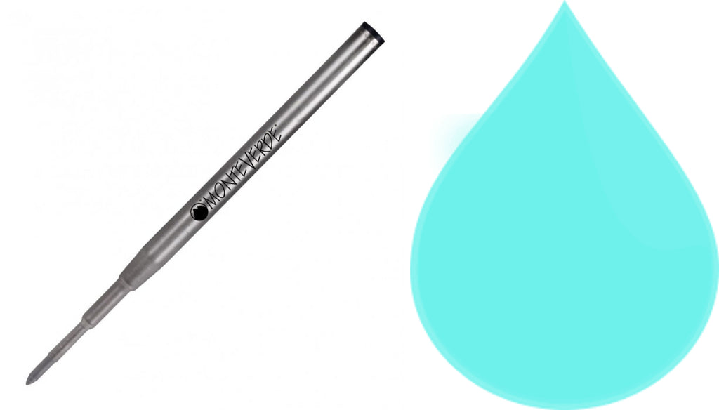 Montblanc Refills By Monteverde - Ballpoint Pen - Turquoise - Medium Point
