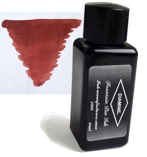 Diamine Refills Rustic Brown 30mL  Bottled Ink